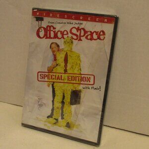 Office Space Special Edition NWT Red White Yellow Funny Comedy Sealed DVD Movie